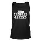 Cribbage Legend Kartenspiel Spieler Tank Top