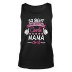 Damen Unisex TankTop Coole Mama, Lustiges Design für Mütter