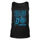 Darts 60 Geburtstag Dart Pfeil Geschenk Dartspieler Tank Top