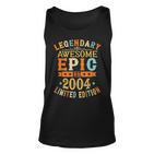 Est 2004 Limited Edition 18 Geburtstag Geschenke 18 Jahre Alt Tank Top