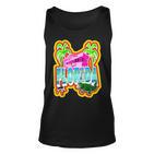 Farbenfroher Redneck Florida Alligator Unisex TankTop, Lustiges Käfer-Design