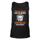 Gamer Zocker Controller Lustiges Gaming Zocken Games Spruch Tank Top