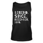 Geburtstagslegende Dezember 1986 Unisex TankTop für Männer & Frauen