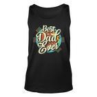 Herren Bester Papa Aller Zeiten Vatertag Papas Geburtstag Tank Top