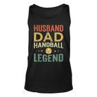 Herren Handball Legende & Vater Retro Unisex TankTop, Perfekt für Spieler