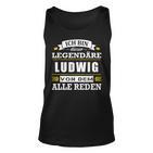 Herren Name Ludwig Vorname Namensgeschenke Namenstag Fun Tank Top