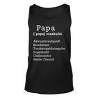 Herren Papa Liebe Geburtstag Geschenk Tank Top