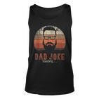 Herren Retro Hipster Papa Geschenk Zum Männertag Vater Witze Tank Top