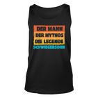 Herren Schwiegersohn Der Mann Der Mythos Die Legende Geschenk Tank Top