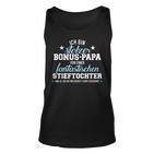 Herren Stolzer Bonus Papa Einer Fantastischen Stieftochter Tank Top