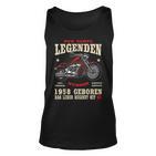 Herren Unisex TankTop zum 65. Geburtstag, Biker-Motiv Chopper 1958