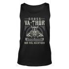 Herren Vathor Groß-Vathor Wikinger Opa Vatertag Großvater Tank Top