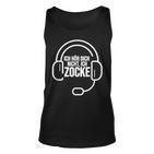 Ich Hör Dich Nicht Ich Zocke Headset Gamer Tank Top