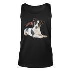 Jack Russell Terrier Mama Papa Damen Herren Kinder Love Dog Tank Top