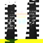 A Legend Was Born Jahrestag Vintage Farben Tank Top