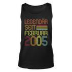 Legendär Seit Februar 2005 Geschenk 18 Geburtstag Tank Top