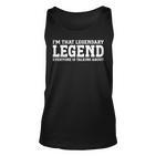 Legende Persönlicher Name Lustige Legende Tank Top