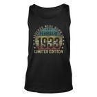 Legenden Feb 1933 Geburtstag Unisex TankTop, 90 Jahre Retro Unisex TankTop