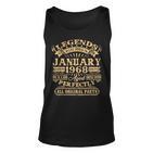 Legenden Wurden Im Januar 1968 Geschenk 55 Geburtstag Mann V3 Tank Top