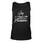 Lustiges Joy Name Unisex TankTop für Frauen, Personalisierte Geburtstagsidee