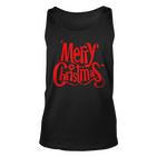 Merry Christmas Weihnachts Spruch Dekoration Damen Herren V5 Tank Top