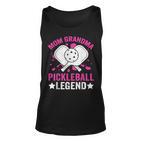 Mom Grandma Pickleball Legende Unisex TankTop für Frauen