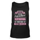 Name Katarina Vorname Namensgeschenke Namenstag Fun Tank Top