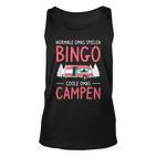 Normale Omas Spielen Bingo Coole Omas Campen Tank Top