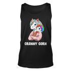 Oma Mais Oma Einhorn Lustiges Oma Einhorn Tank Top