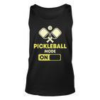 Pickleball Modus Ein Pickleball Schläger Und Ball Tank Top