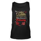 This Queen Was Born Am 16 Februar Geburtstag Frauen Tank Top