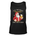 Santa Wonderful Times Für Ein Bier Tank Top