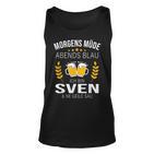 Sven Vorname Geschenk Geburtstag Lustiges Bier Sprüche Tank Top