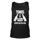 Tennis Und Bier Tenniscamp Tennistrainer Tenniscamp Tank Top