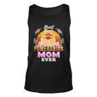 Vintage Beste Pommersche Mutter Tee, Hund Mama Muttertag Unisex TankTop