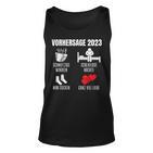 Werdender Papa  Werdende Mama Vorhersage 2023 Babyparty Tank Top