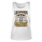 Dezember 1978 Legenden Unisex TankTop, 45. Geburtstag Lustiges Tee