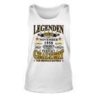 Legenden November 1958 Geburtstag Unisex TankTop, 65 Jahre Lustiges Tee