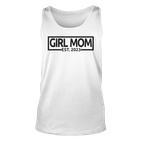 Mädchen Mama Est 2023 Unisex TankTop, Muttertags Schwangerschaftsankündigung