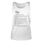 Opa Definition Unisex TankTop, Herren Spruch für Großvater