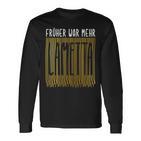 Damen Früher War Mehr Lametta Lustig Spruch Weihnachten Damen Langarmshirts