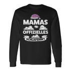 Damen Mamas Offizielles Schlaf Pyjama Mama Langarmshirts
