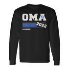 Damen Oma 2022 Werdende Oma Zukünftige Oma 2022 Langarmshirts