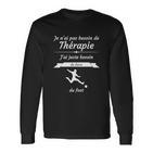 Foot Besoin De Thérapie Football Long Sleeve T-Shirt