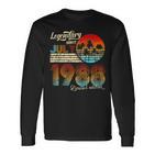 Geburtstag Legendary Since Juli 1988 Geschenk Langarmshirts