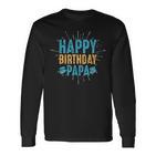 Geburtstag Papa Geschenk V2 Langarmshirts