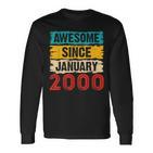 Geschenke Zum 23 Geburtstag Zum 23 Januar 2000 Langarmshirts