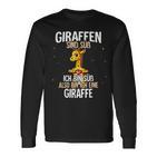 Giraffen Sind Süß Giraffe Langarmshirts