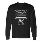 Guitare Besoin De Thérapie Guitariste Long Sleeve T-Shirt