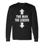 Herren Der Mann Die Legende Langarmshirts